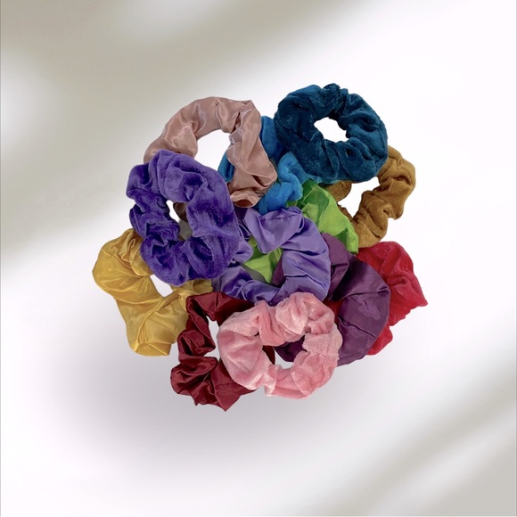 A Dozen Hair Scrunchies - Picture 2 of 9
